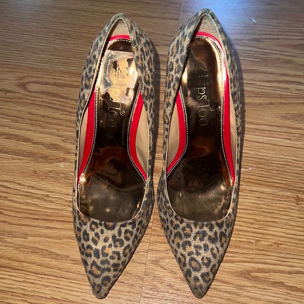 Leopard Heels